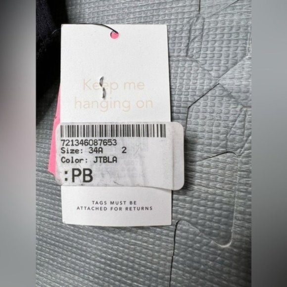 New Madewell LIVELY The All-Day Deep V No-Wire Bra Black - Picture 12 of 12